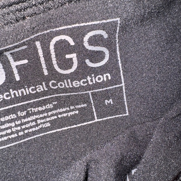 Figs Zamora Jogger Scrubs Black Medium - Picture 3 of 3